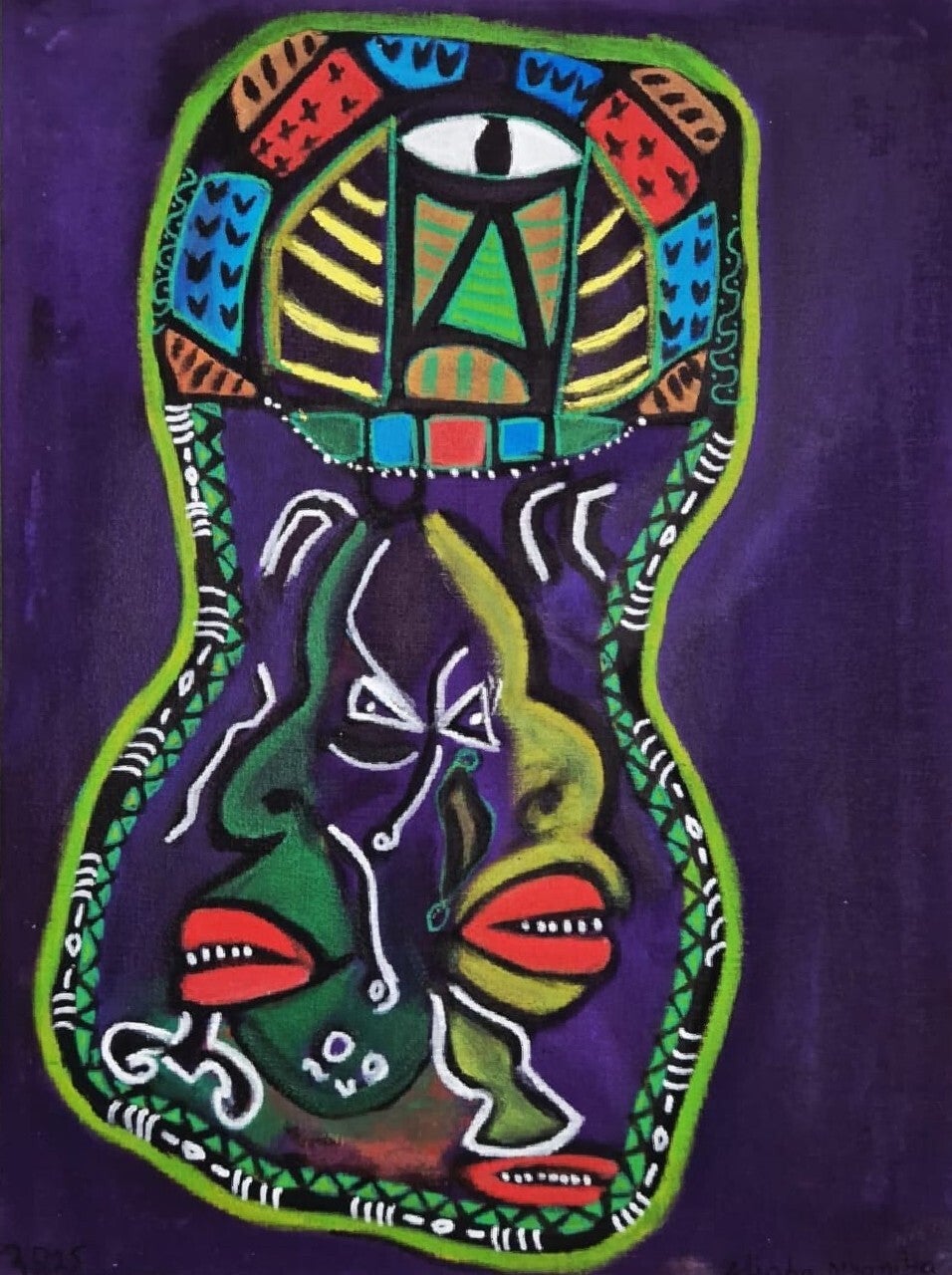 The eye of God - 45 x 60cm - Price: