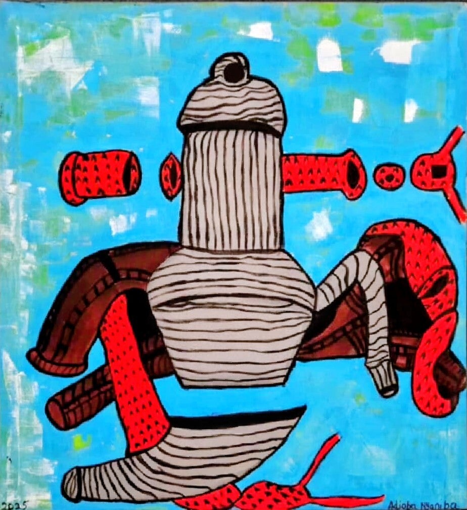 Hold On - 70 x 75cm - Price: