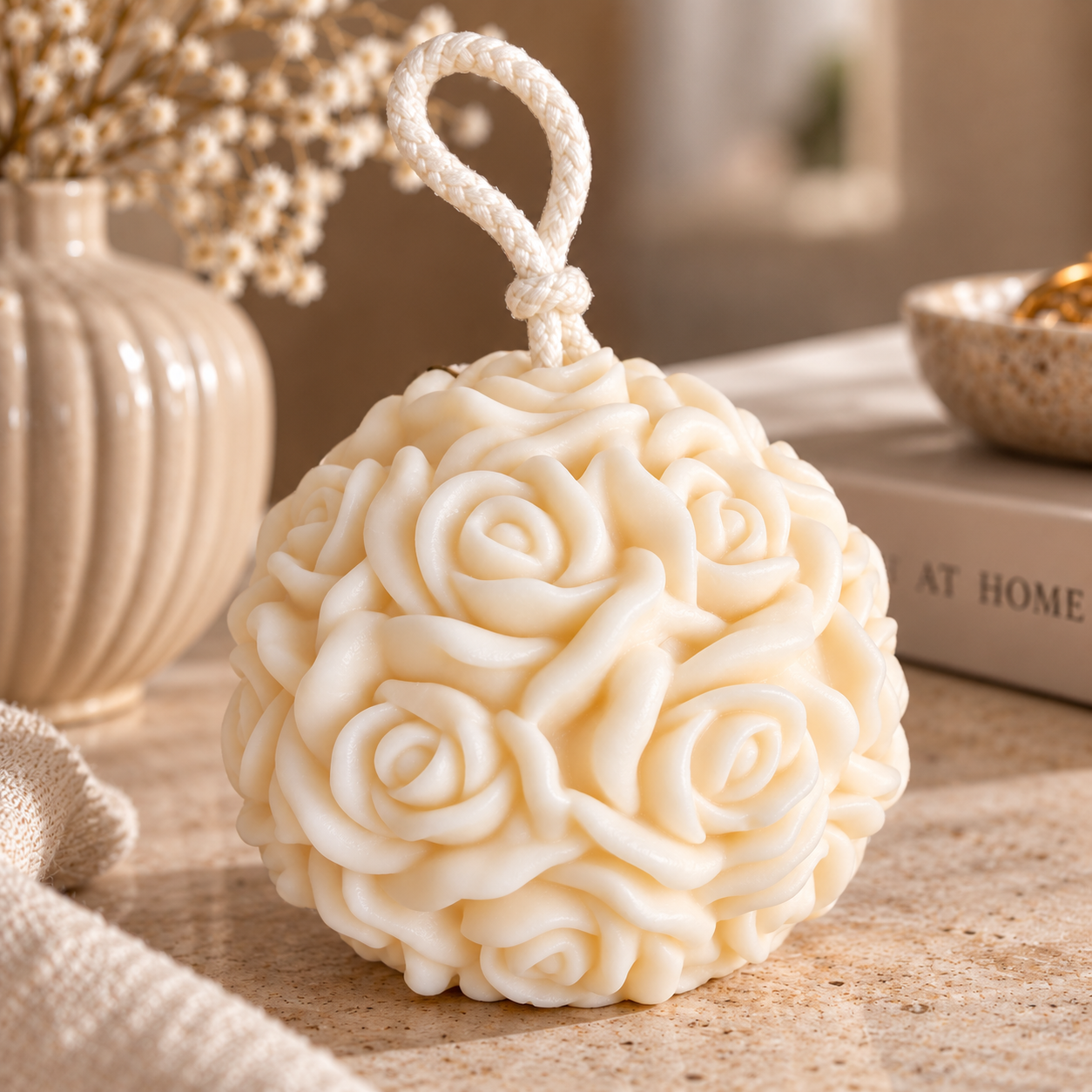 N209 - Bougie décorative Bouquet