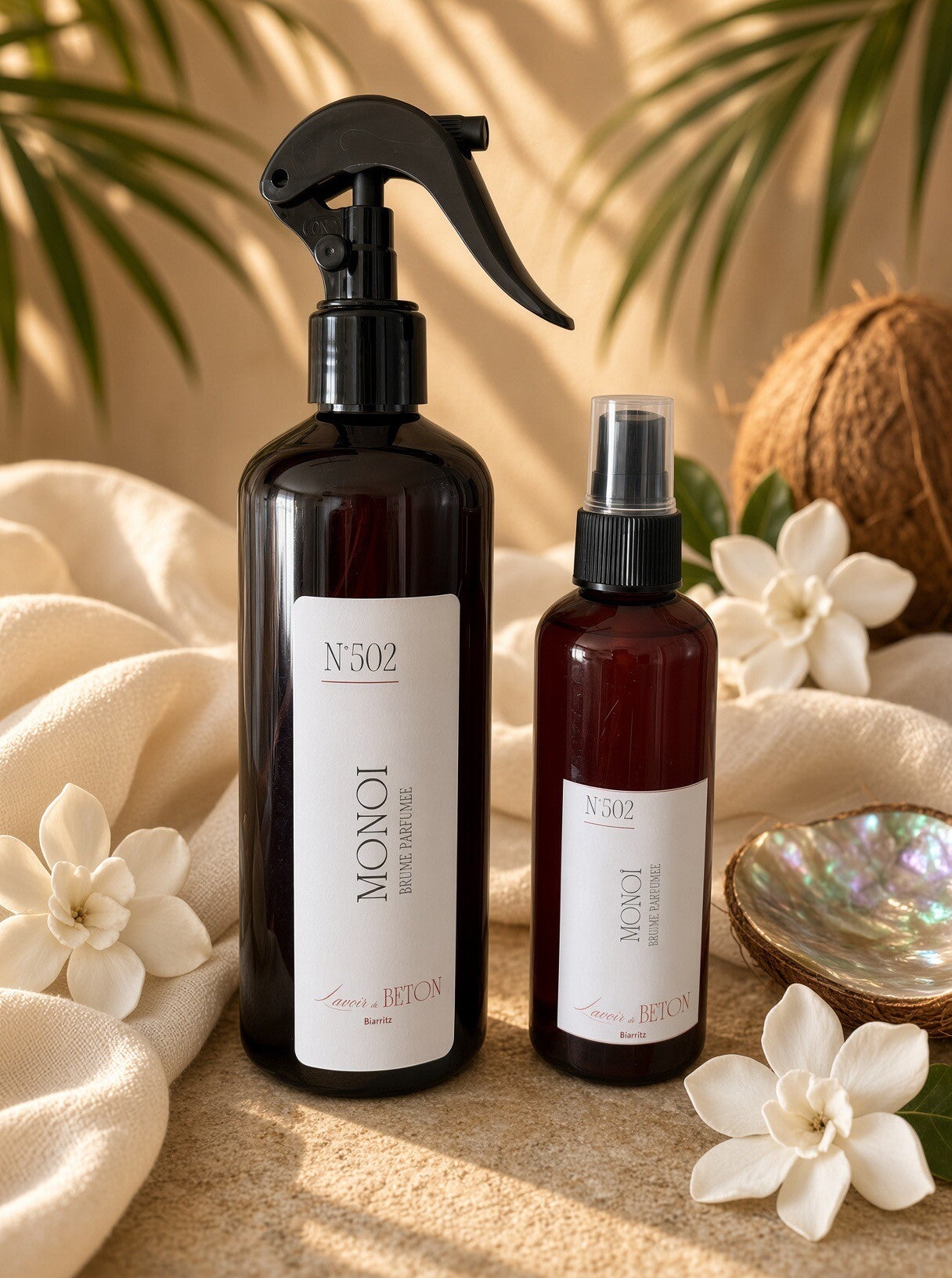 N 502 - Brume parfumée monoï