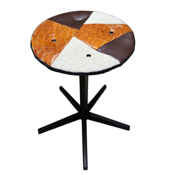 Tabouret Cuir 32x52cm