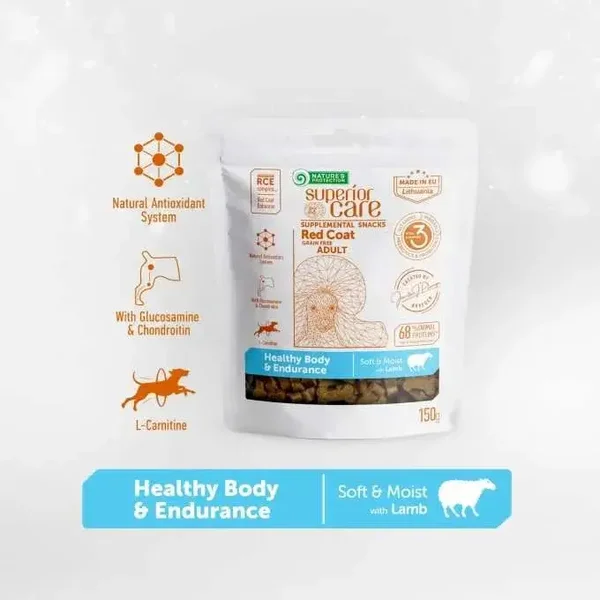 Adult Dog Snacks for Endurance with Lamb 150g