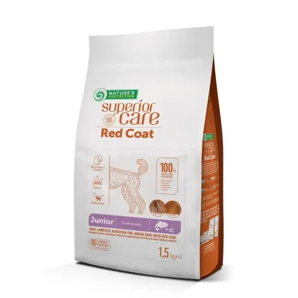 Dry grain-free Food for Junior Dogs small and mini  Salmon for white & Light Coats 10kg
