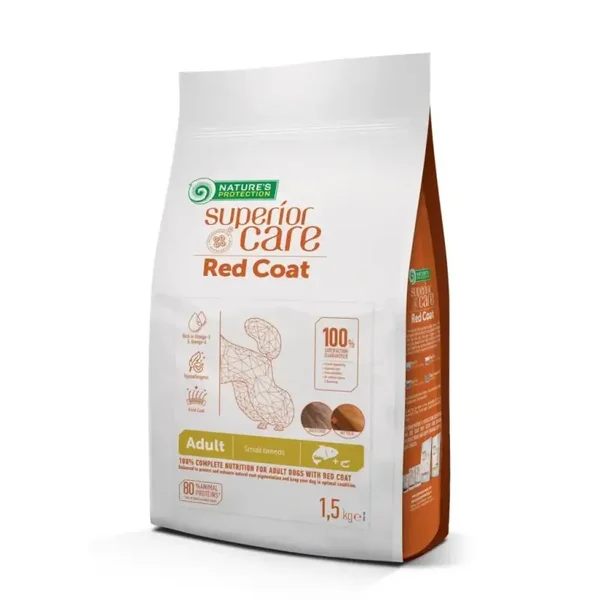 Red coat grain free salmon adult small breed dry food for dogs 1.5kg