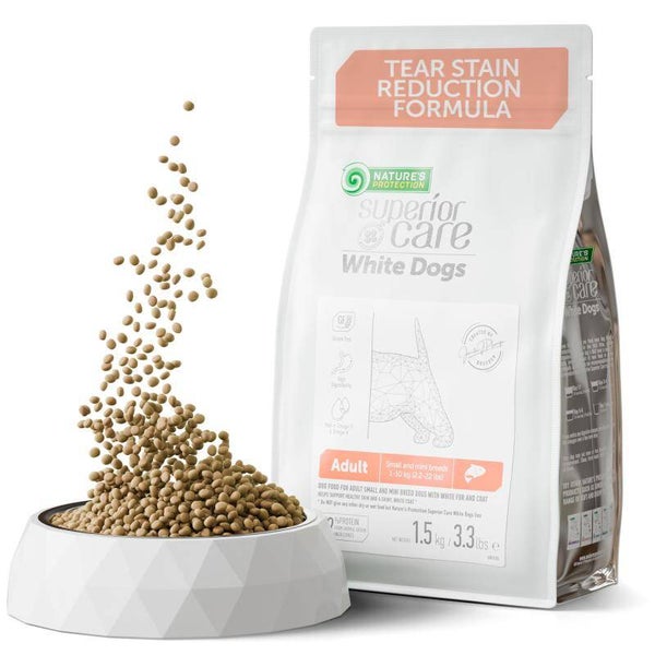 Dry grain free food for adult, small and mini breed dogs salmon