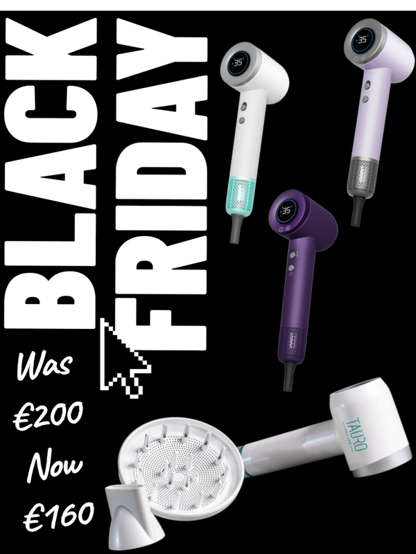 TAURO PRO LINE handheld pet coat dryer with negative ion generation technology