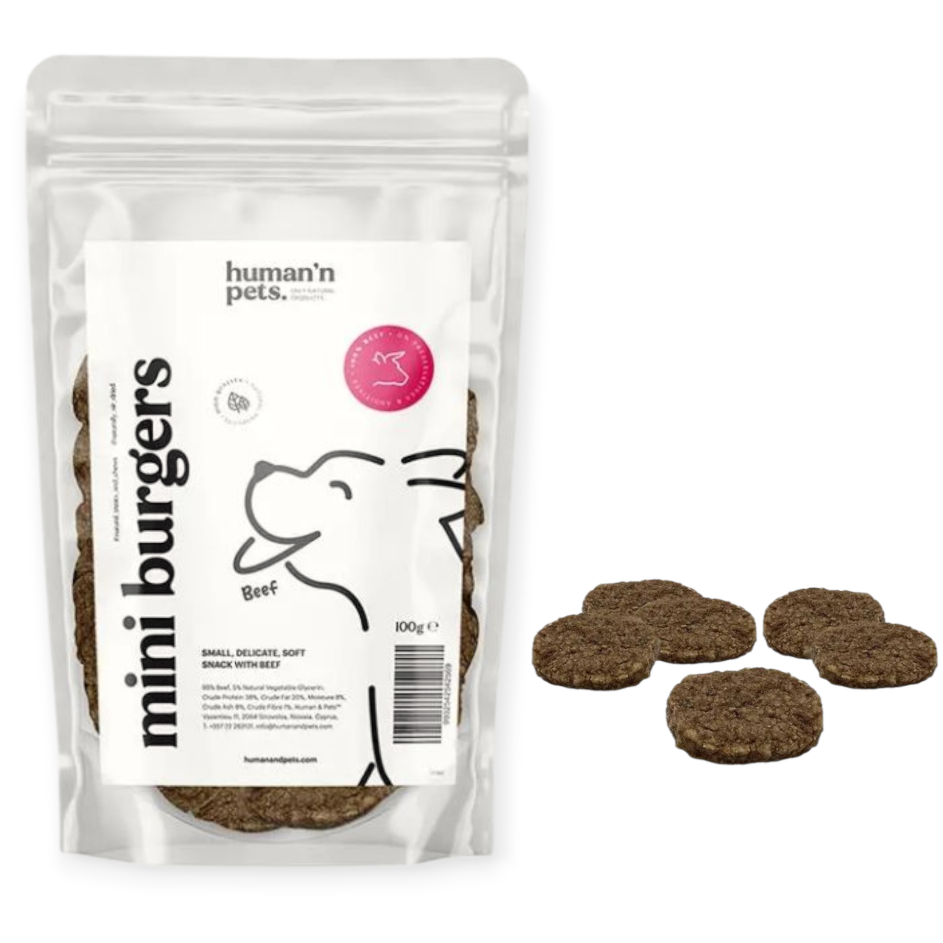 Mini Burgers Beef 100g