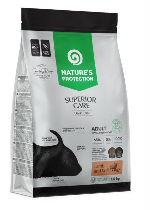 Superior Care Dark Coat Lamb Adult Small and Mini Breeds