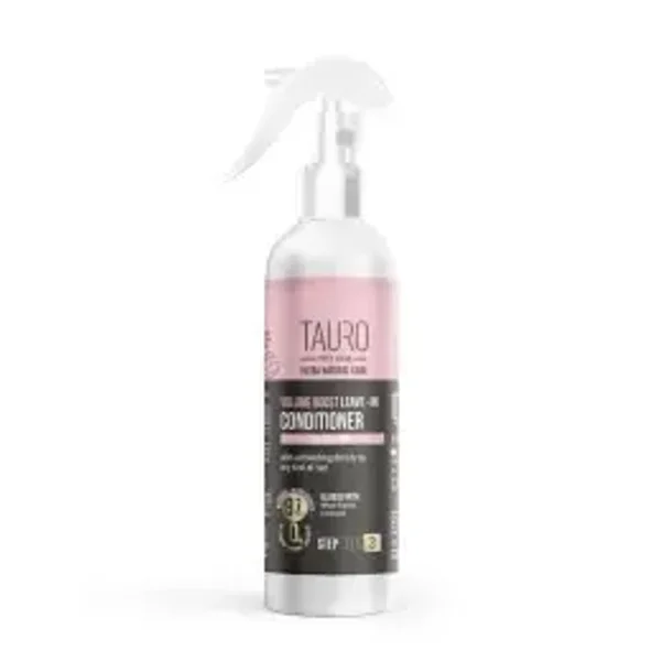TAURO PRO LINE Ultra Natural Care spray volume boost leave-in conditioner for dogs and cats coat