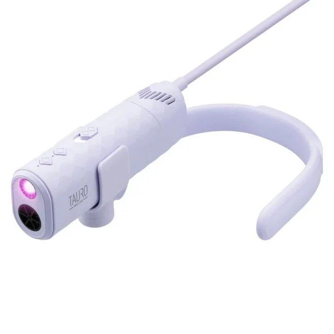 TAURO PRO LINE universal pet hair dryer with a flexible neck attachment system purple