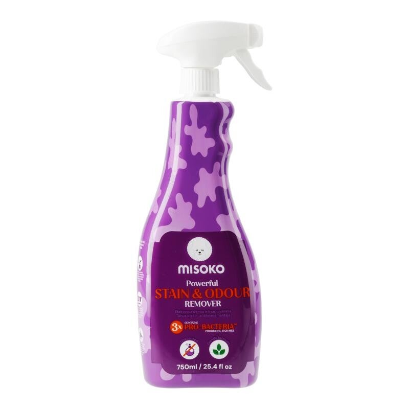 MISOKO dog stain and odour remover with scent of lemon, 750ml