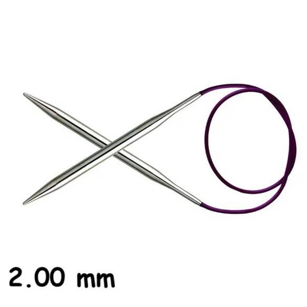 Knitpro Nova rondbreinld vast: 2.00 mm