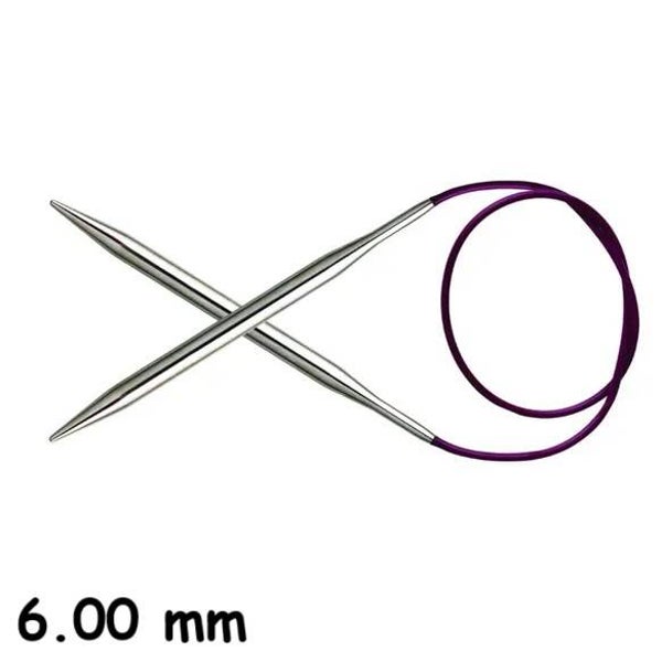 Knitpro Nova rondbreinld vast: 6.00 mm