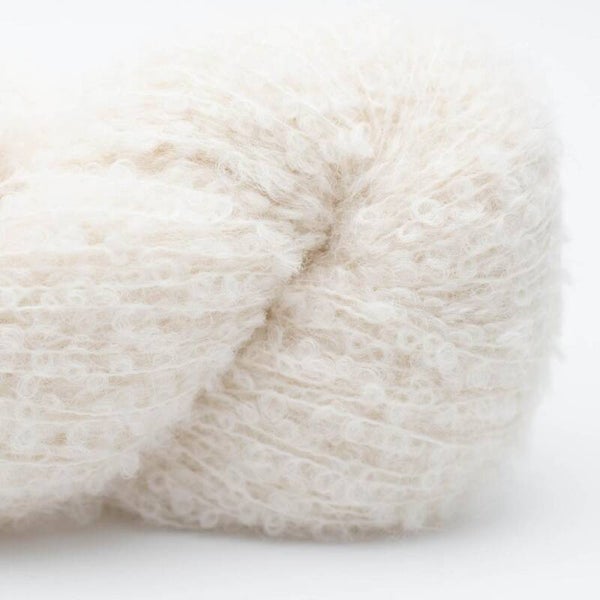 Kremke Soul Wool Alpaca Bouclé - 001  Nature White