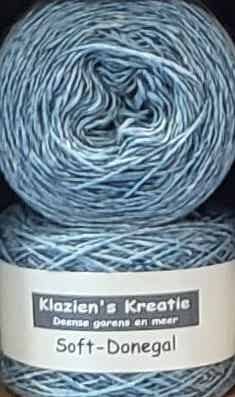 Klazien's Kreatie Soft Donegal: 19 licht blauw