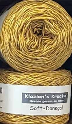 Klazien's Kreatie Soft Donegal: 34 geel