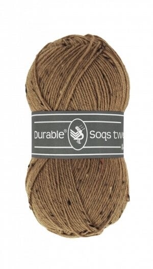 Durable Soqs: Tweed 2218 Hazelnut