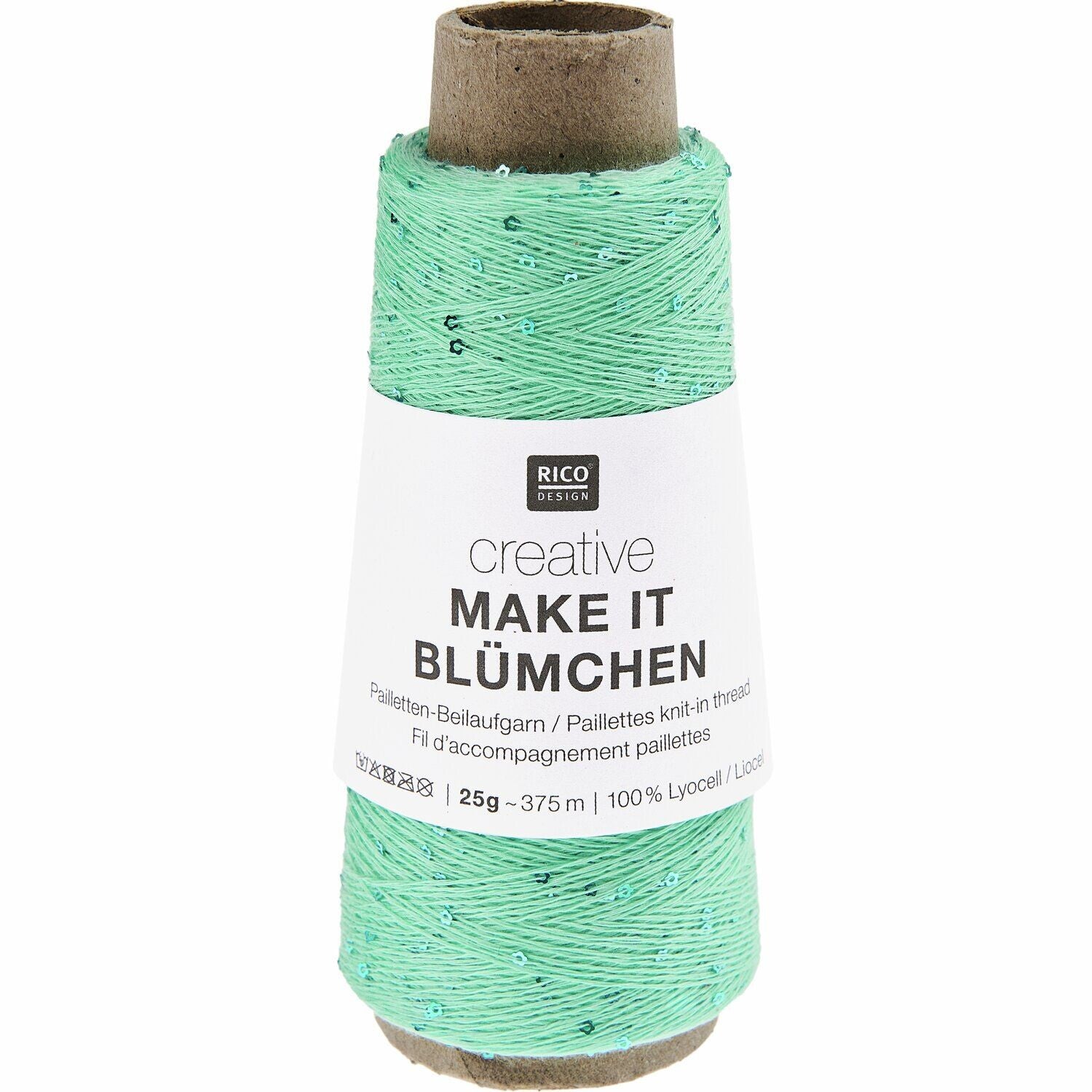 Rico Design Make It Blümchen: 007-Turquoise