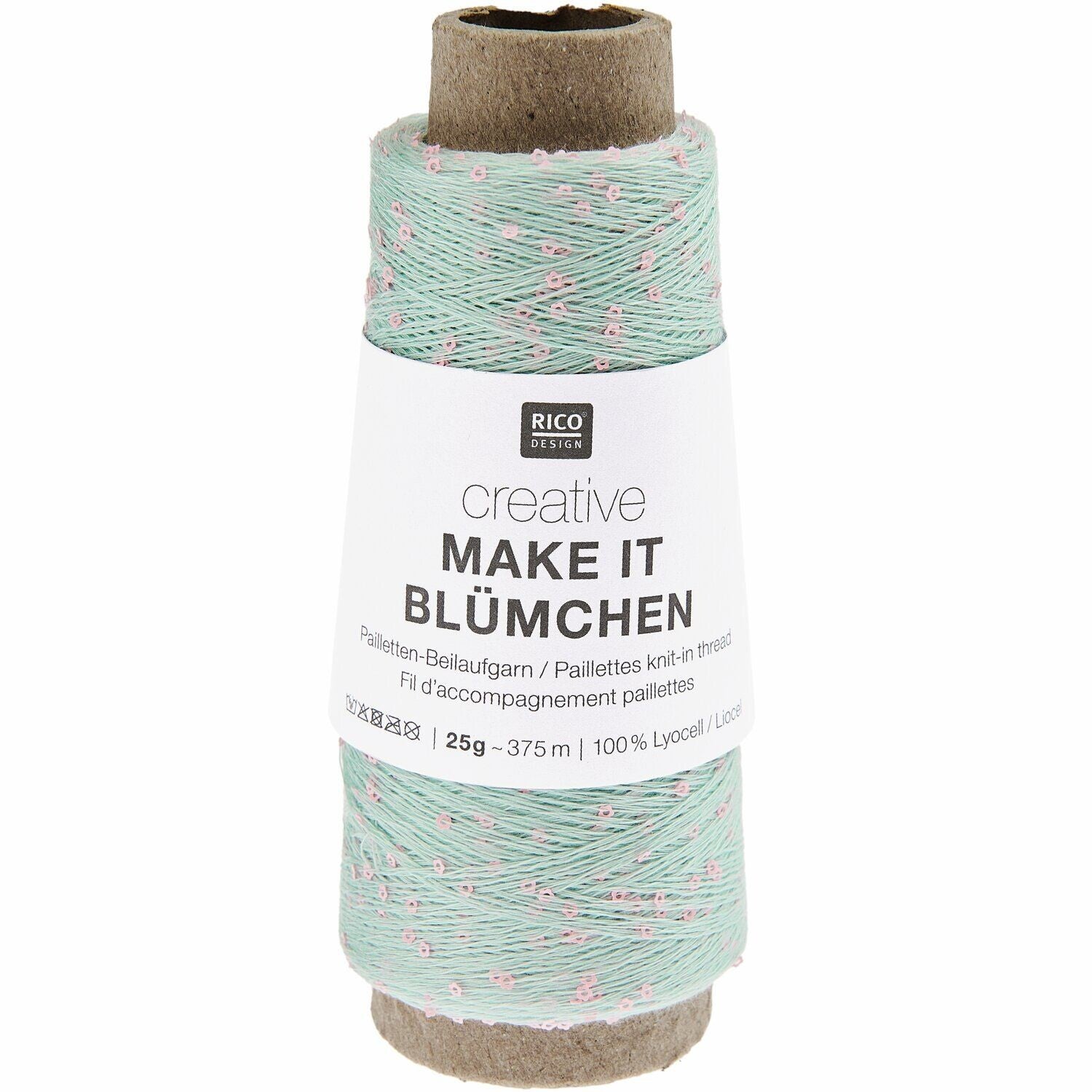 Rico Design Make It Blümchen: 009-Licht blauw