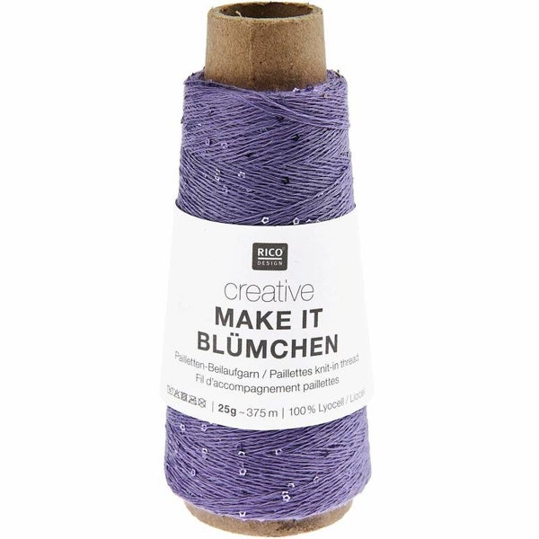 Rico Design Make It Blümchen: 018-Paars
