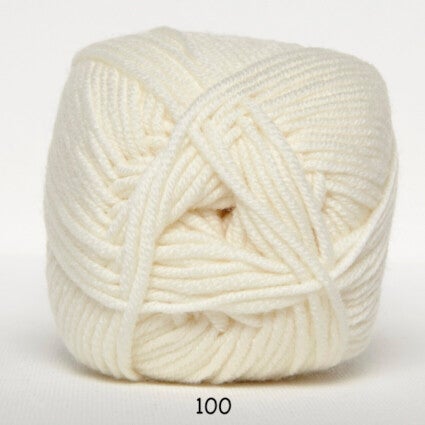 Hjertegarn Merino/Cotton: 0100