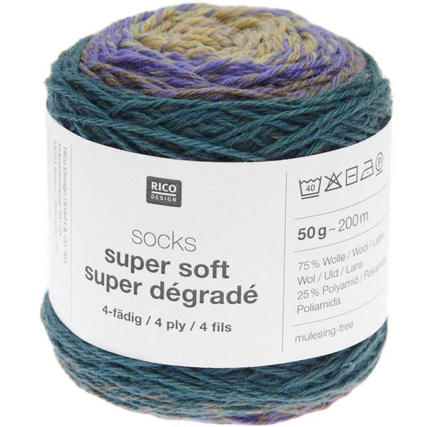Sale - Rico Socks Dégradé: 06 Forest