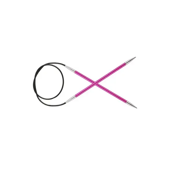 Knitpro Zing rondbreinld vast: 10.00 mm