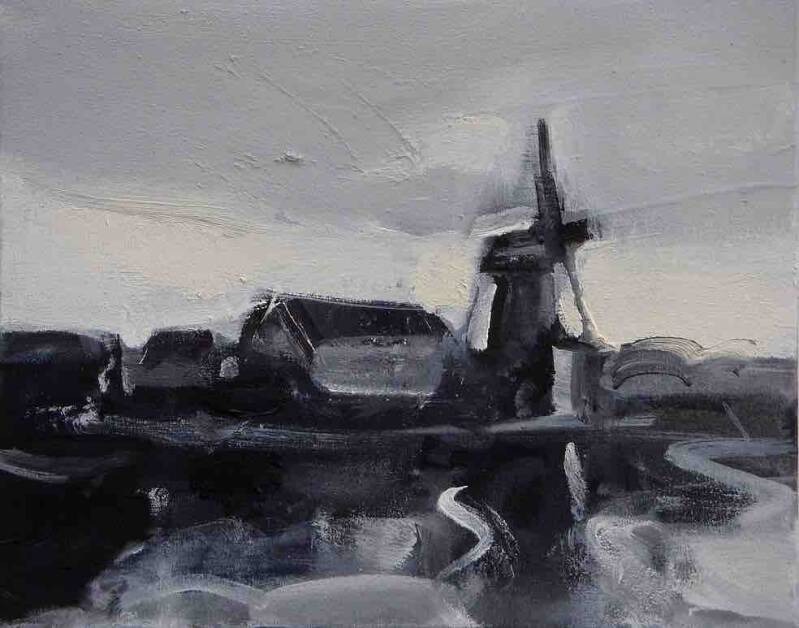 Har van der Put  Dutch windmill