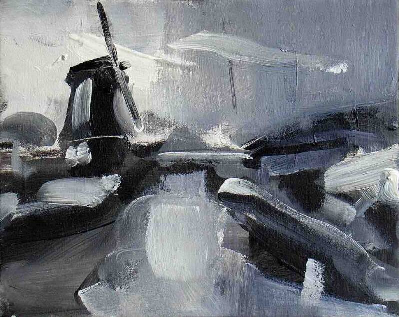 Har van der Put  Dutch windmill