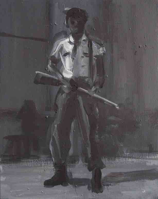 Har van der put Waiting Soldiers