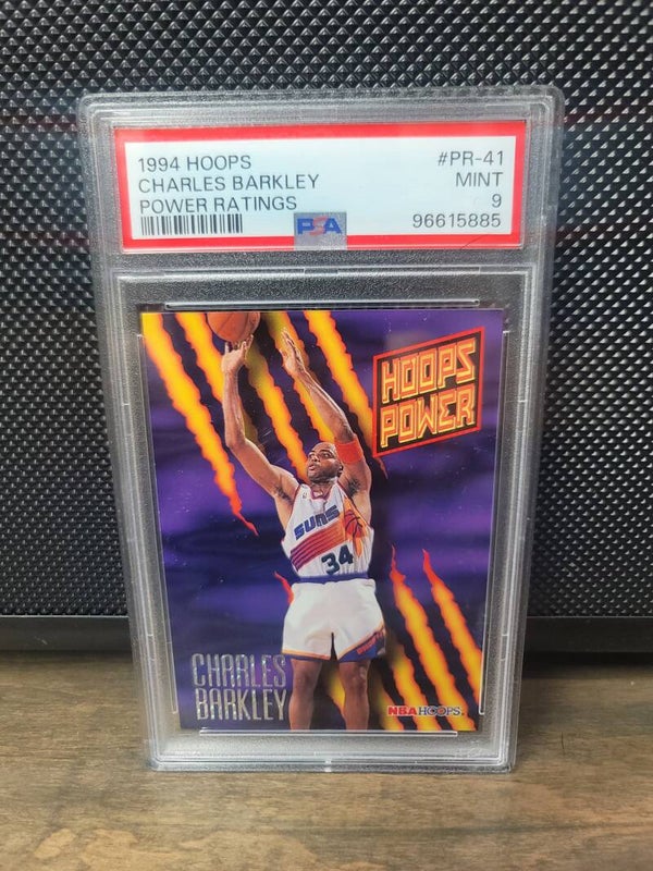 Charles Barkley 1994 Hoops Power Ratings Mint 9