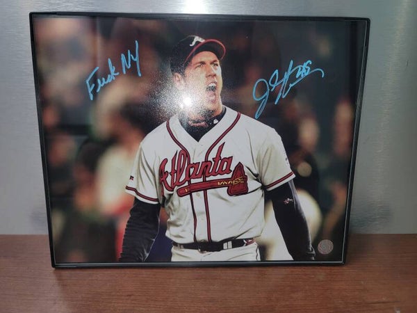 John Rocker Signed 10x8 Framed Photo Inscribed "Fuck NY"