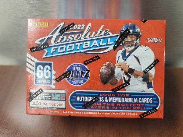 2022 Panini Absolute Football Blaster Box