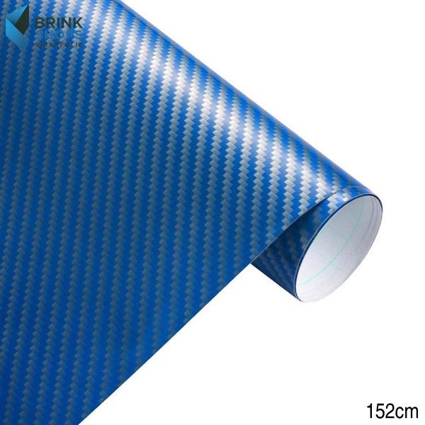 Wrapfolie 2d Carbon Blauw