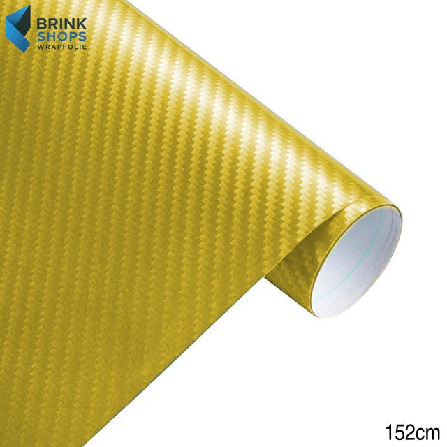 Wrapfolie 2d Carbon Geel