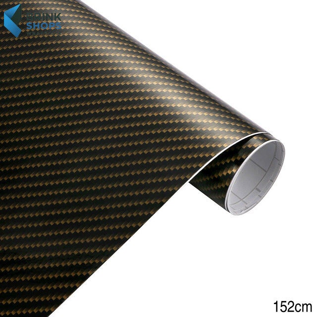 Wrapfolie 2d Carbon Goud