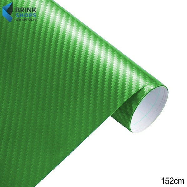Wrapfolie 2d Carbon Groen