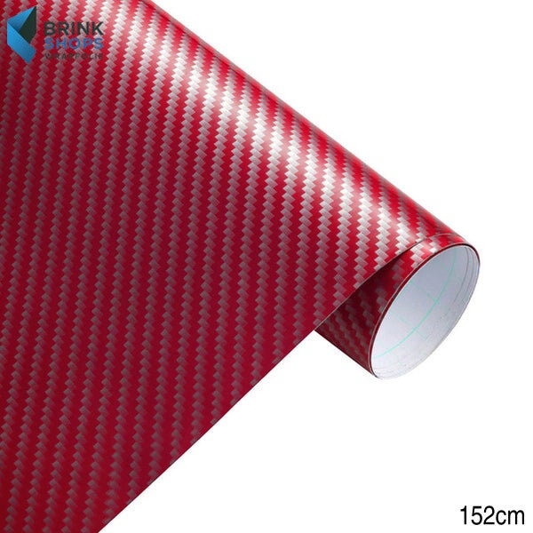 Wrapfolie 2d Carbon Rood