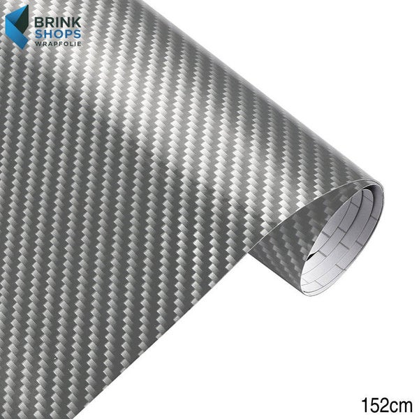 Wrapfolie 2d Carbon Zilver