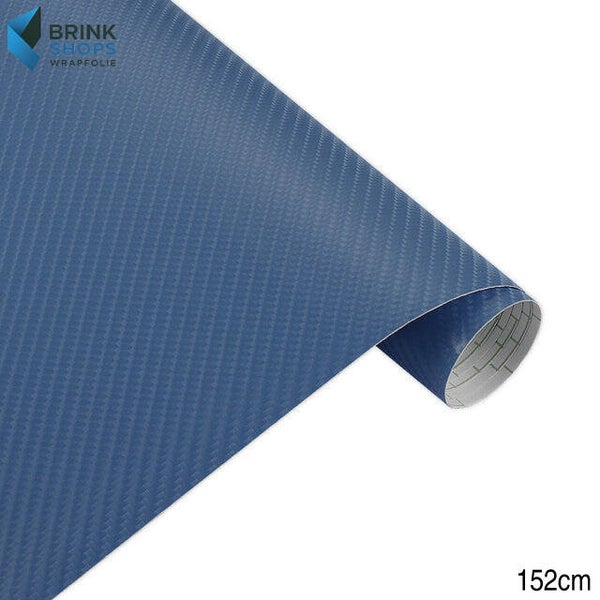 Wrapfolie 3d Carbon Blauw
