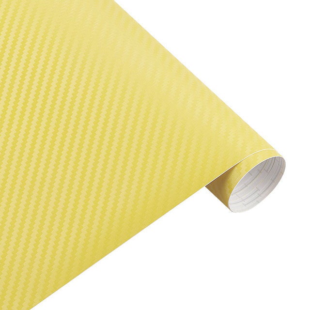 Wrapfolie 3d Carbon Geel