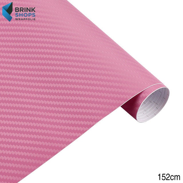 Wrapfolie 3d Carbon Roze