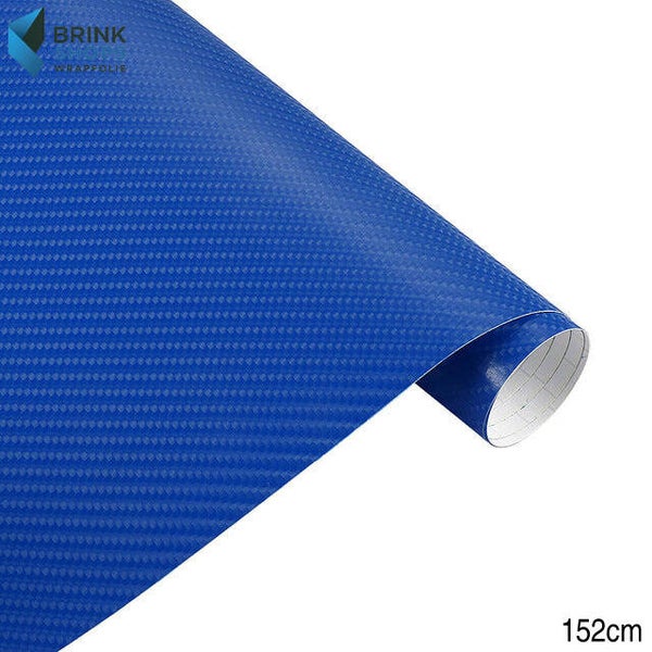 Wrapfolie 4d Carbon Blauw