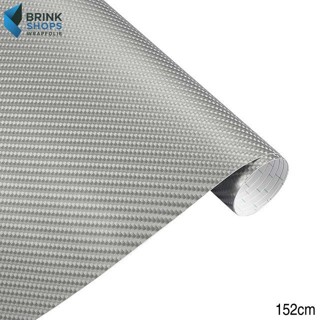 Wrapfolie 4d Carbon Zilver