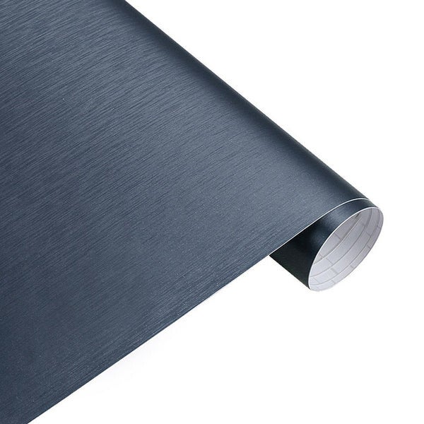 Wrapfolie Brushed Aluminium Blauw