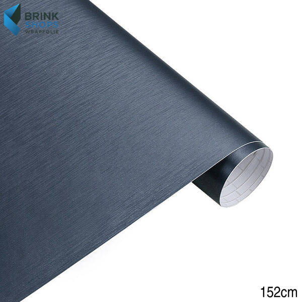 Wrapfolie Brushed Aluminium Blauw