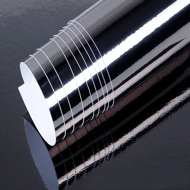 Wrapfolie Chroom Zwart