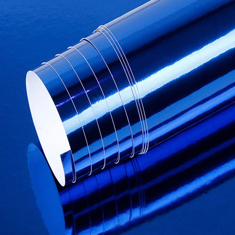 Wrapfolie Chroom Blauw