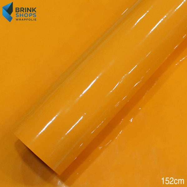Wrapfolie Glans Oranje