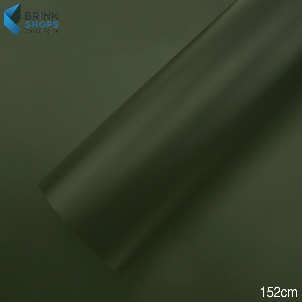 Wrapfolie Mat Legergroen